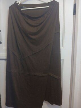 Chiasso Womens M Brown Skirt